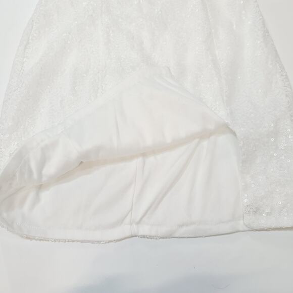 Superdown Cicely Mini Dress in White Small - Picture 3 of 10